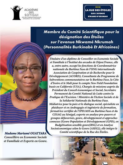 Madame Mariame Ouattara