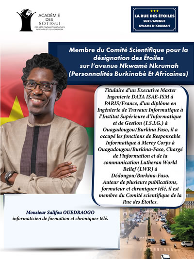 Monsieur Salifou Ouédraogo