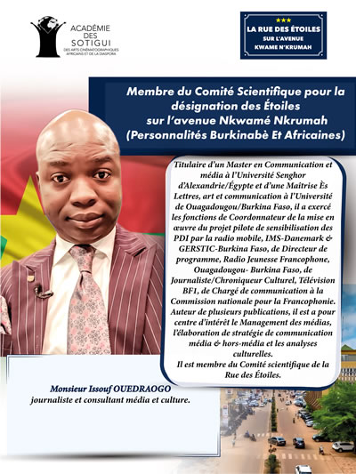 Monsieur Issouf Ouédraogo
